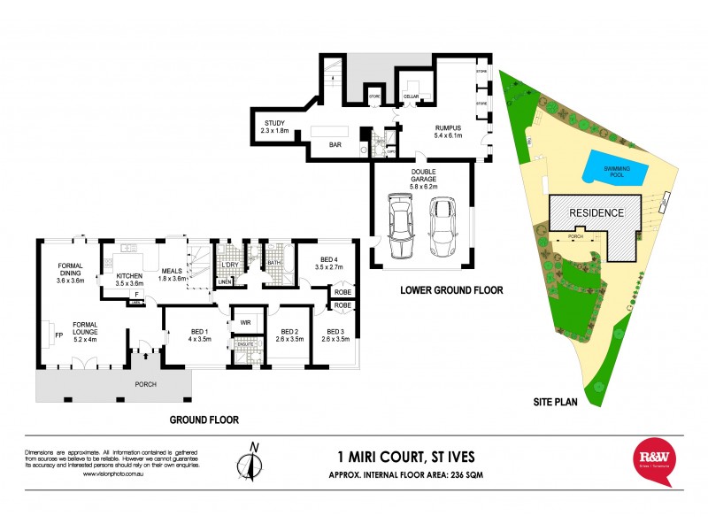 1 Miri Court, St Ives NSW 2075 Floorplan