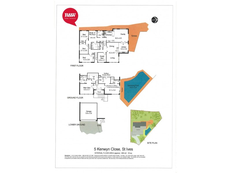 5 Kenwyn Close, St Ives NSW 2075 Floorplan