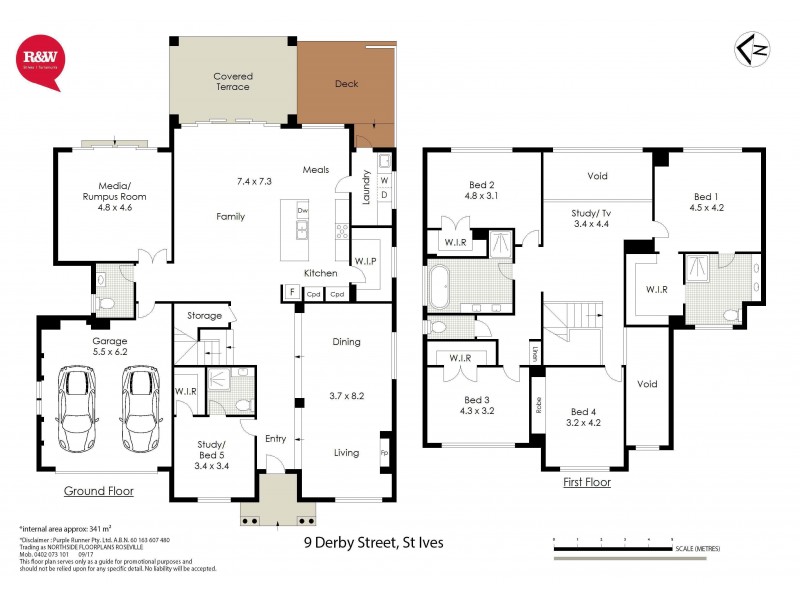 9 Derby Street, St Ives NSW 2075 Floorplan