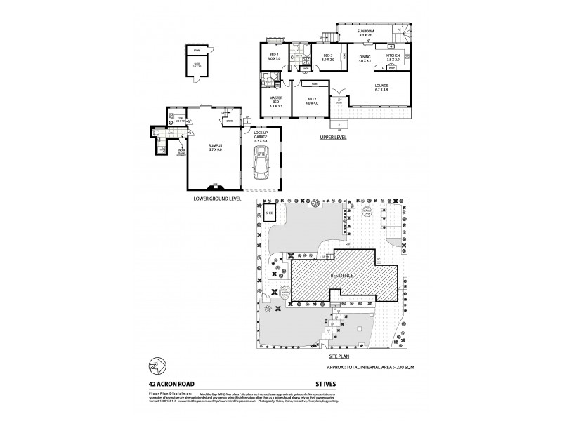 42 Acron Road, St Ives NSW 2075 Floorplan