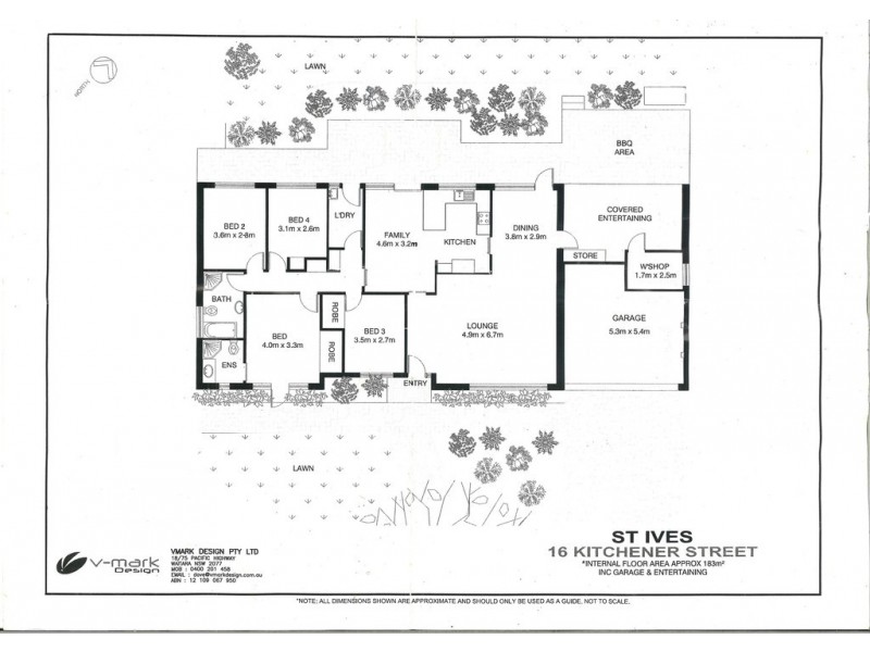 16 Kitchener Street, St Ives NSW 2075 Floorplan