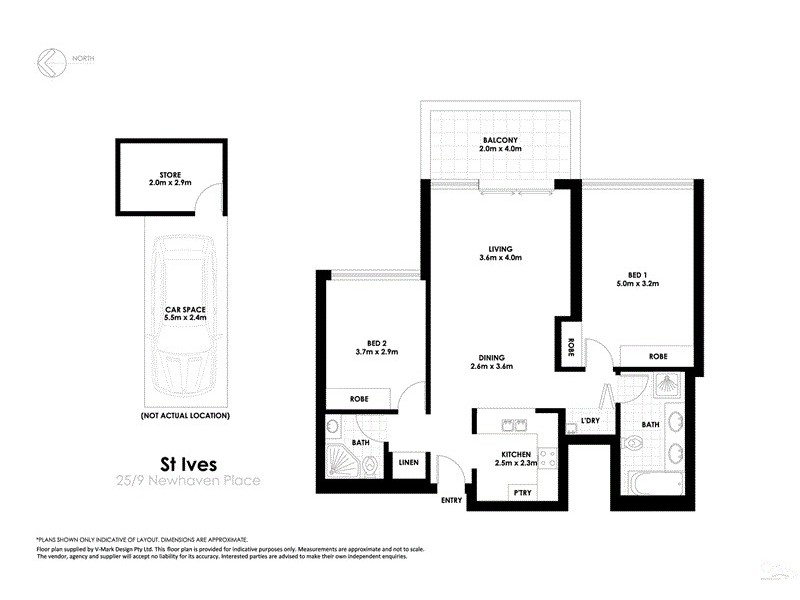 25/9-15 Newhaven Place, St Ives NSW 2075 Floorplan