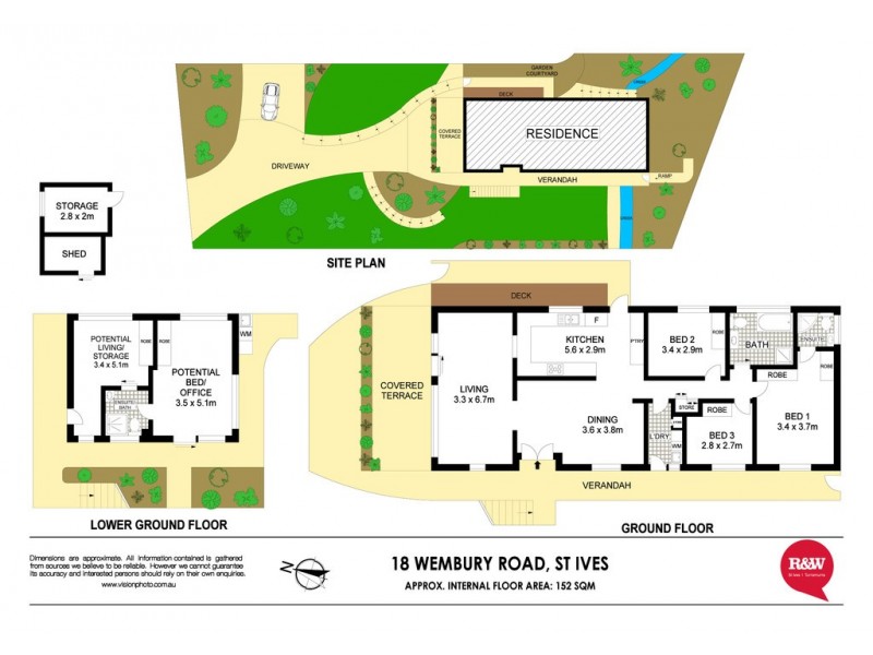 18 Wembury Road, St Ives NSW 2075 Floorplan