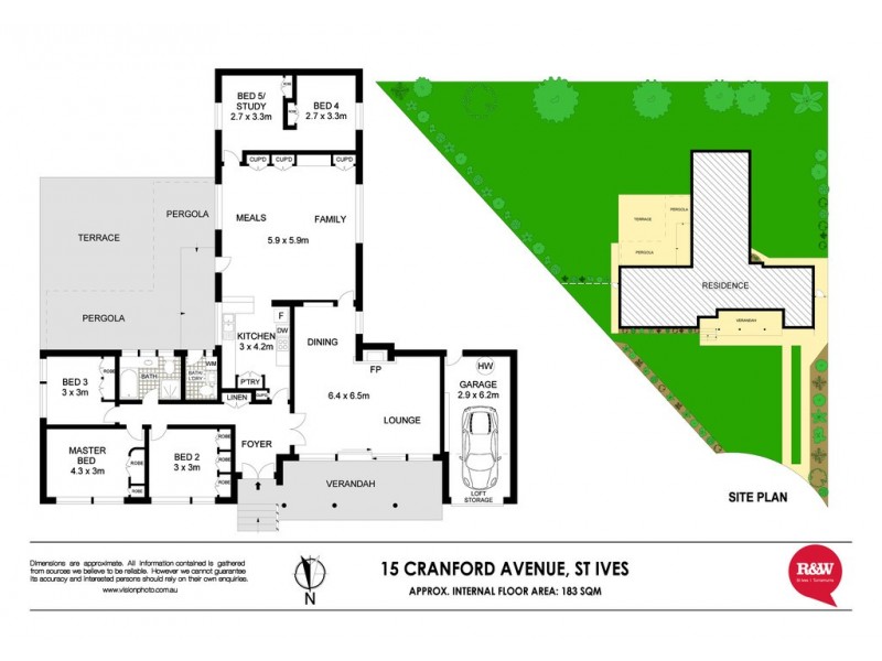 15 Cranford Avenue, St Ives NSW 2075 Floorplan
