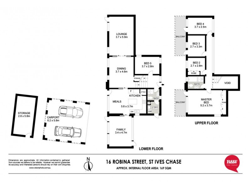 16 Robina Street, St Ives NSW 2075 Floorplan