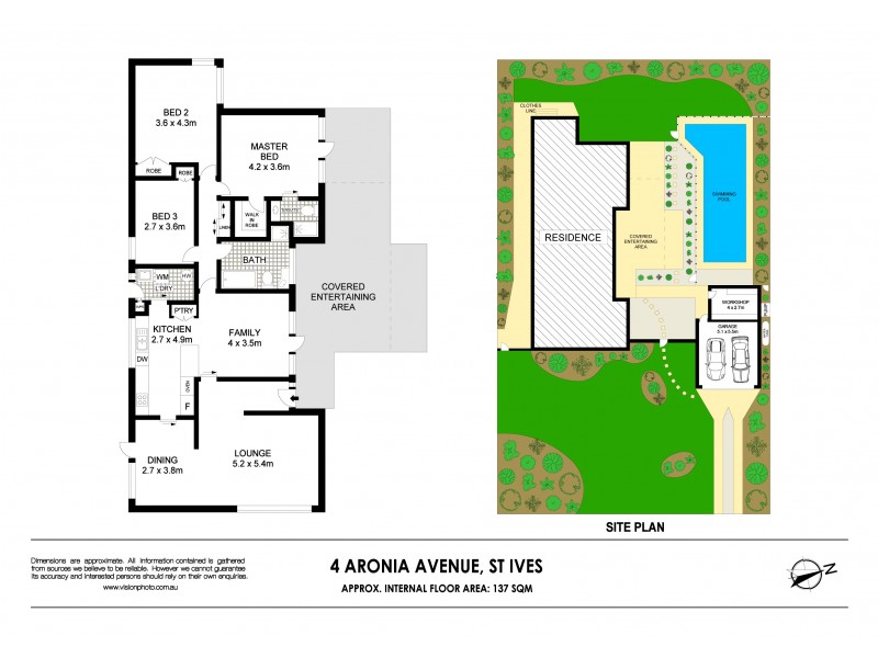 4 Aronia Avenue, St Ives NSW 2075 Floorplan