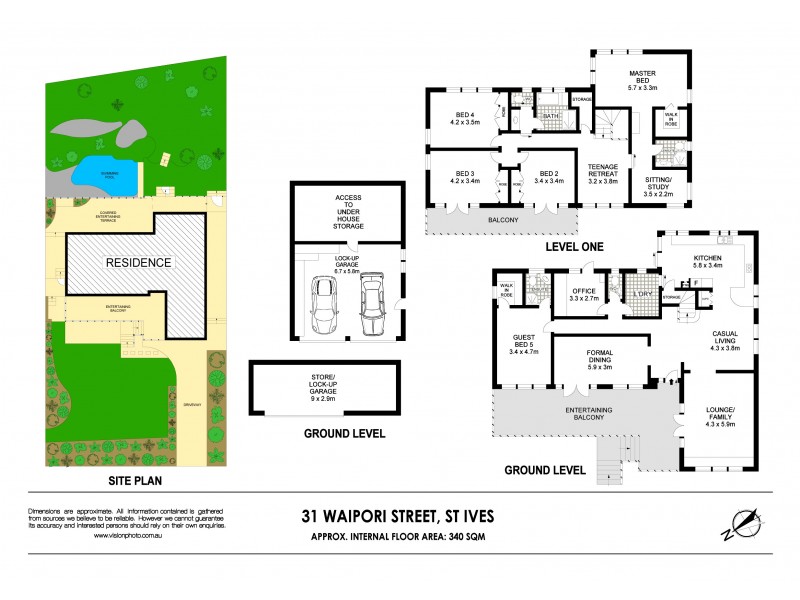 31 Waipori Street, St Ives NSW 2075 Floorplan