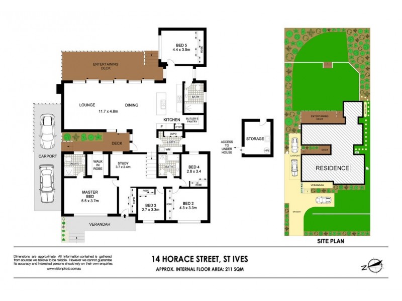 14 Horace Street, St Ives NSW 2075 Floorplan