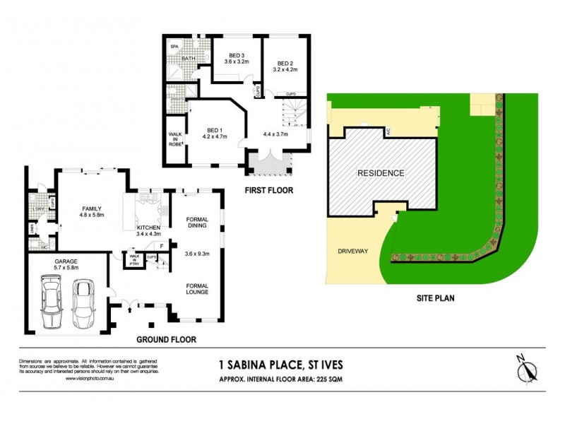 1 Sabina Place, St Ives NSW 2075 Floorplan