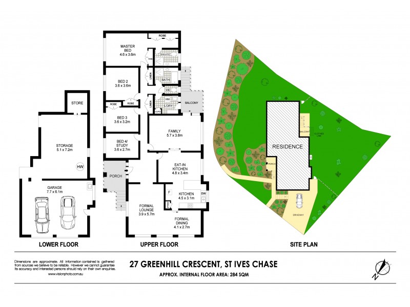 27 Greenhill Crescent, St Ives NSW 2075 Floorplan