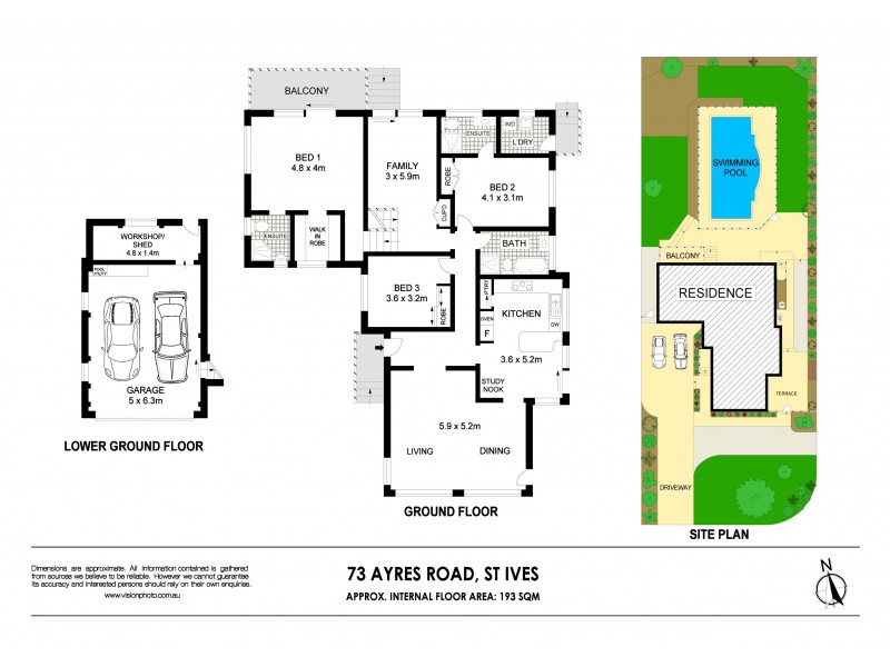 73 Ayres Road, St Ives NSW 2075 Floorplan