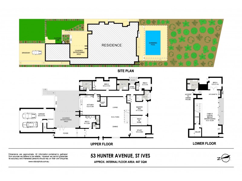 53 Hunter Avenue, St Ives NSW 2075 Floorplan