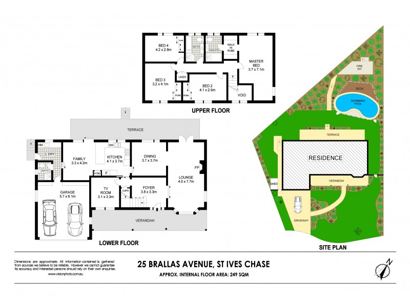 25 Brallas Avenue, St Ives NSW 2075 Floorplan