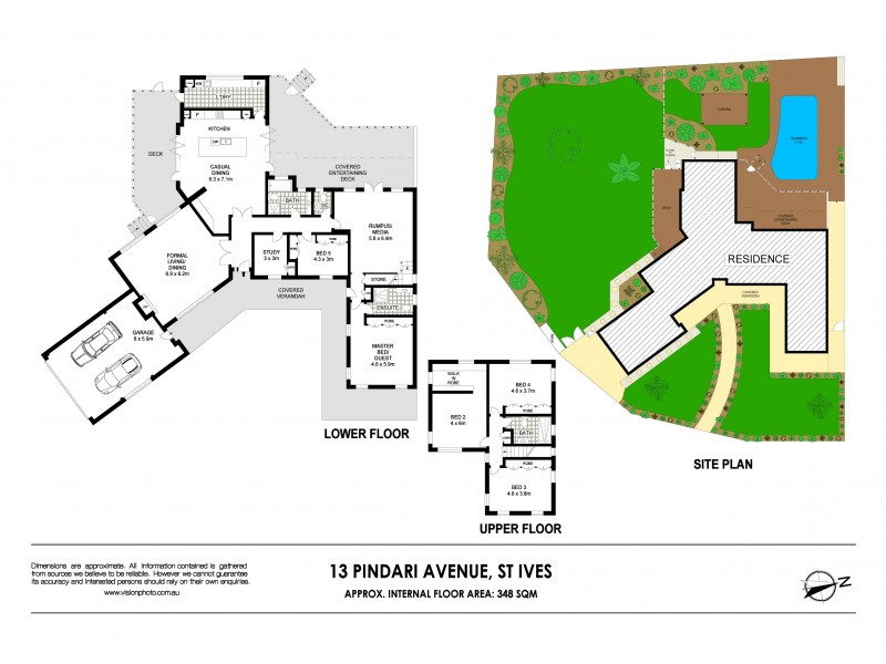 13 Pindari Avenue, St Ives NSW 2075 Floorplan
