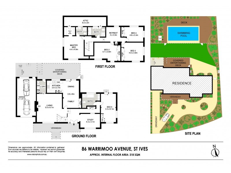 86 Warrimoo Avenue, St Ives NSW 2075 Floorplan