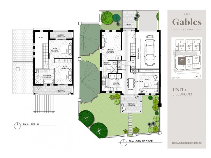 1/36 Pringle Avenue, Belrose NSW 2085 Floorplan