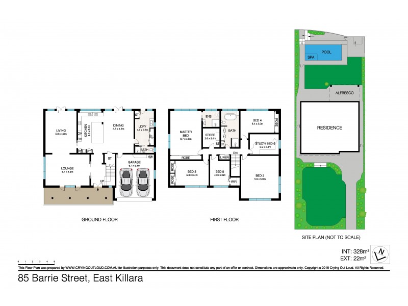 85 Barrie Street, Killara NSW 2071 Floorplan