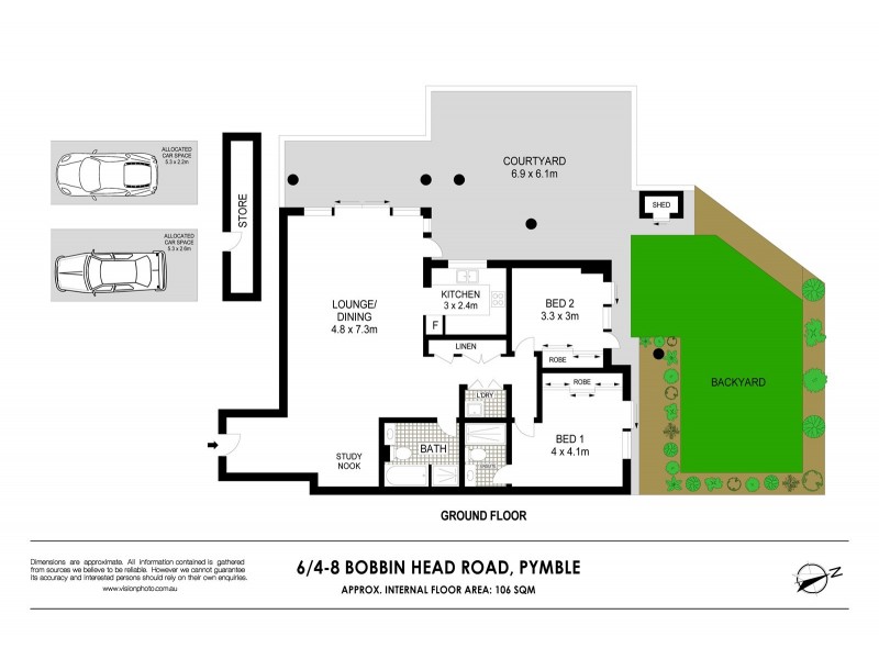 6/4-8 Bobbin Head Road, Pymble NSW 2073 Floorplan