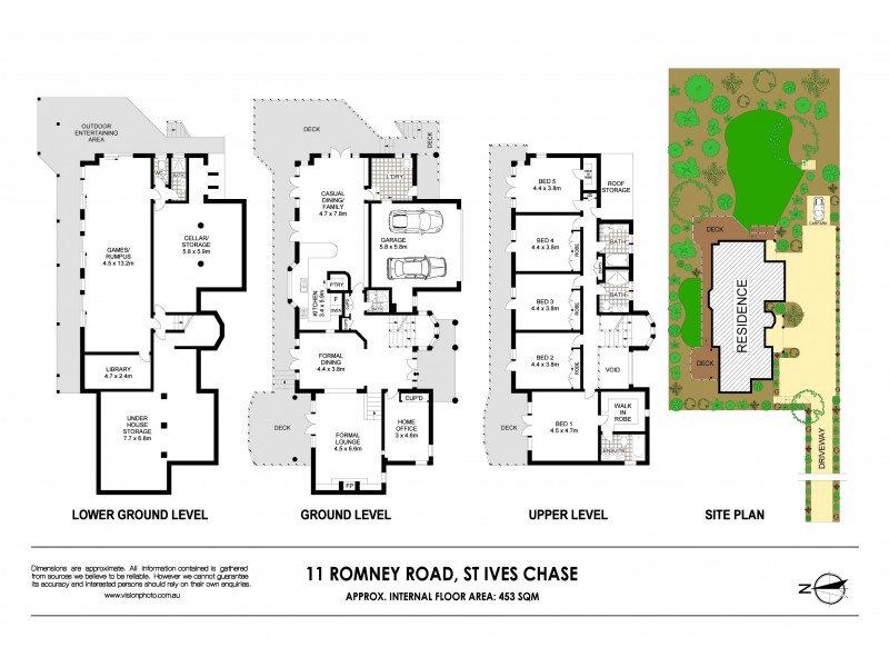 11 Romney Road, St Ives NSW 2075 Floorplan