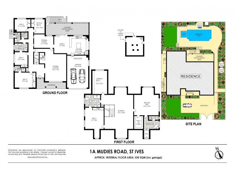 1A Mudies Road, St Ives NSW 2075 Floorplan