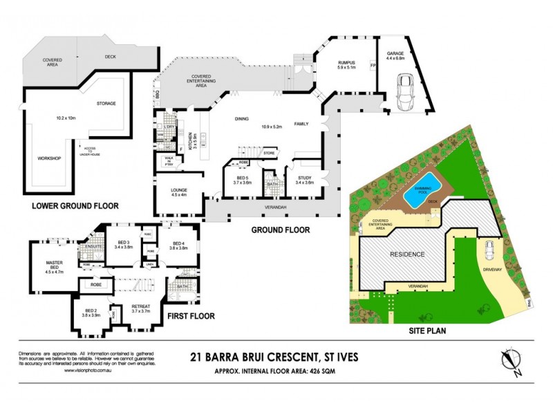 21 Barra Brui Crescent, St Ives NSW 2075 Floorplan