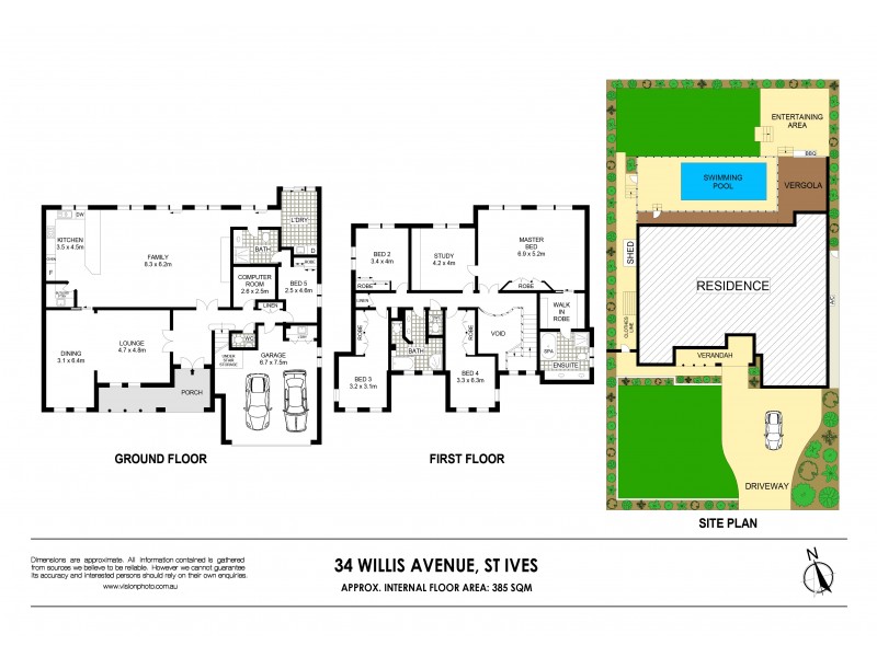 34 Willis Avenue, St Ives NSW 2075 Floorplan