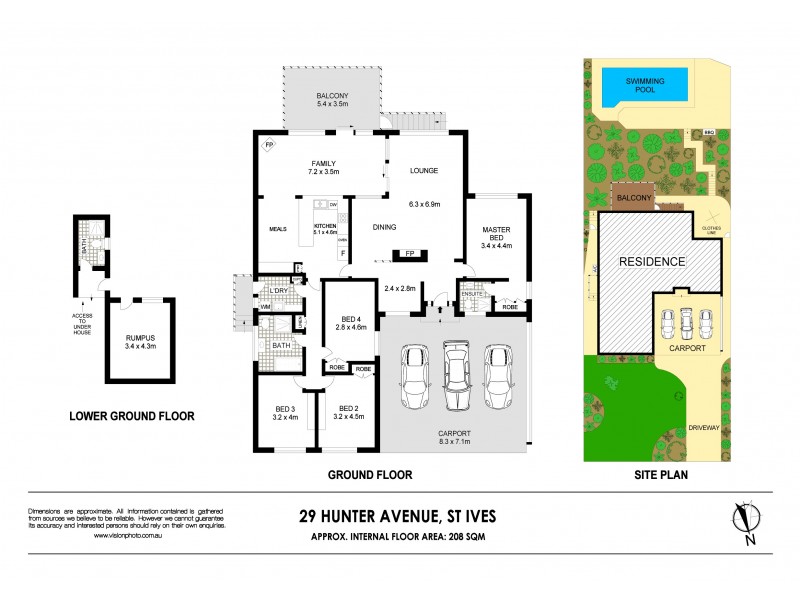 29 Hunter Avenue, St Ives NSW 2075 Floorplan