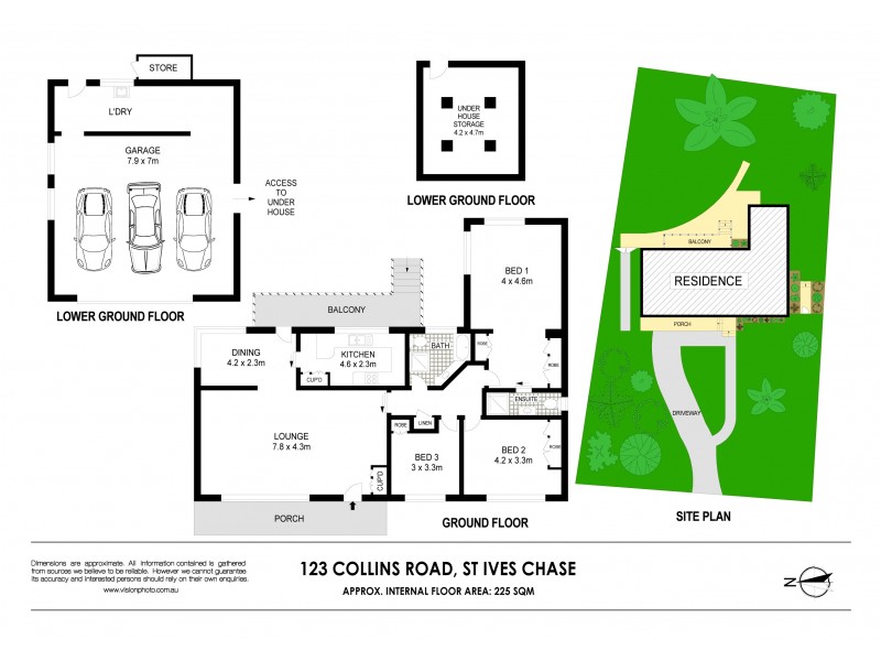 123 Collins Road, St Ives NSW 2075 Floorplan