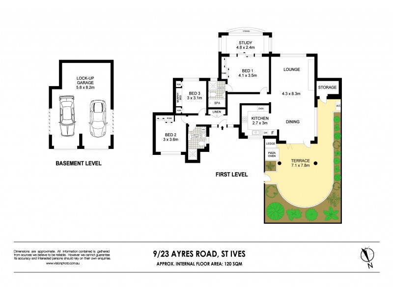9/23 Ayres Road, St Ives NSW 2075 Floorplan
