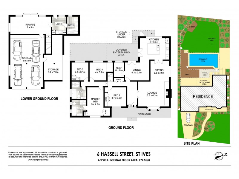 6 Hassell Street, St Ives NSW 2075 Floorplan