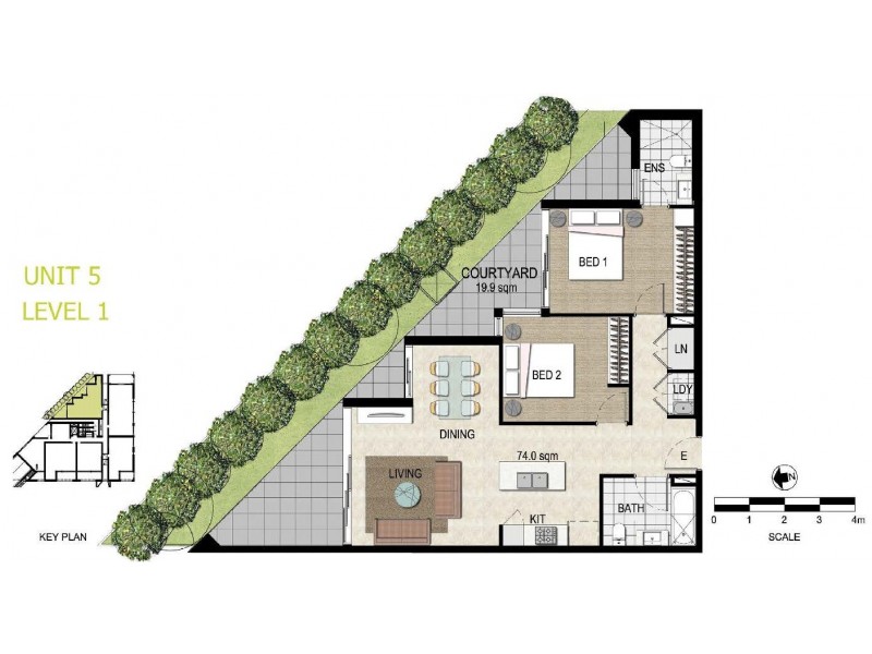 5/2-4 Newhaven Place, St Ives NSW 2075 Floorplan