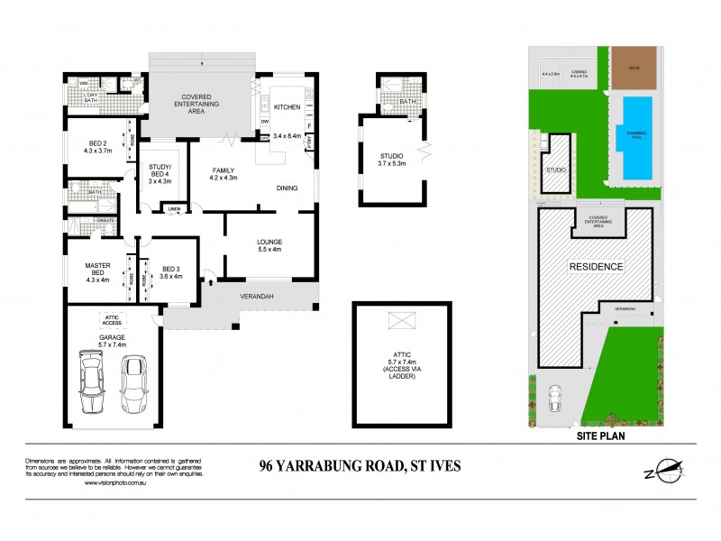 96 Yarrabung Road, St Ives NSW 2075 Floorplan