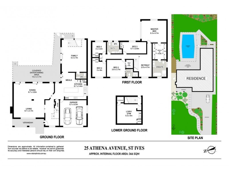 25 Athena Avenue, St Ives NSW 2075 Floorplan