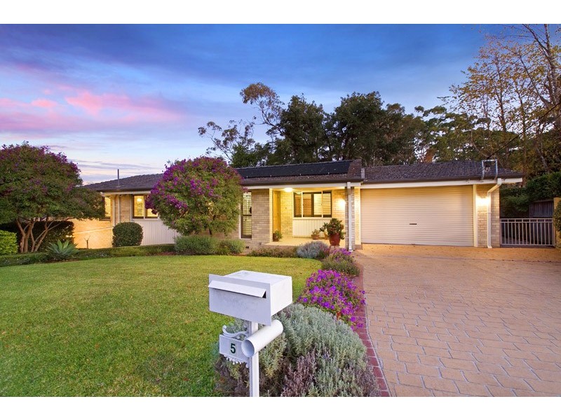 5 BOWATER CLOSE, Wahroonga NSW 2076