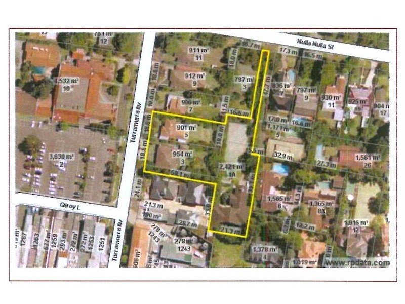 3,5 TURRAMURRA AVE and 3 NULLA NULLA AVE, Turramurra NSW 2074