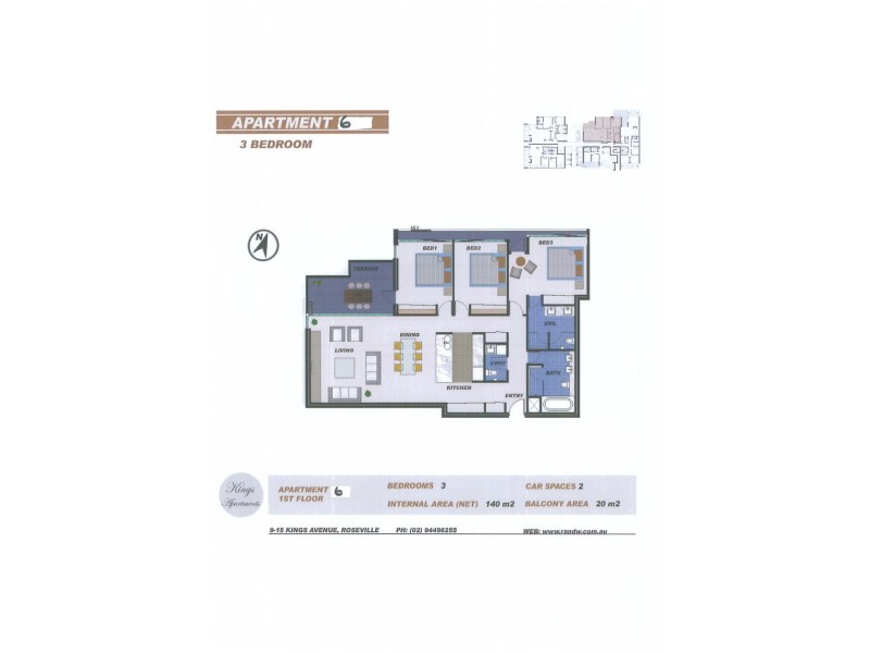 9 – 15 KINGS AVENUE, Roseville NSW 2069