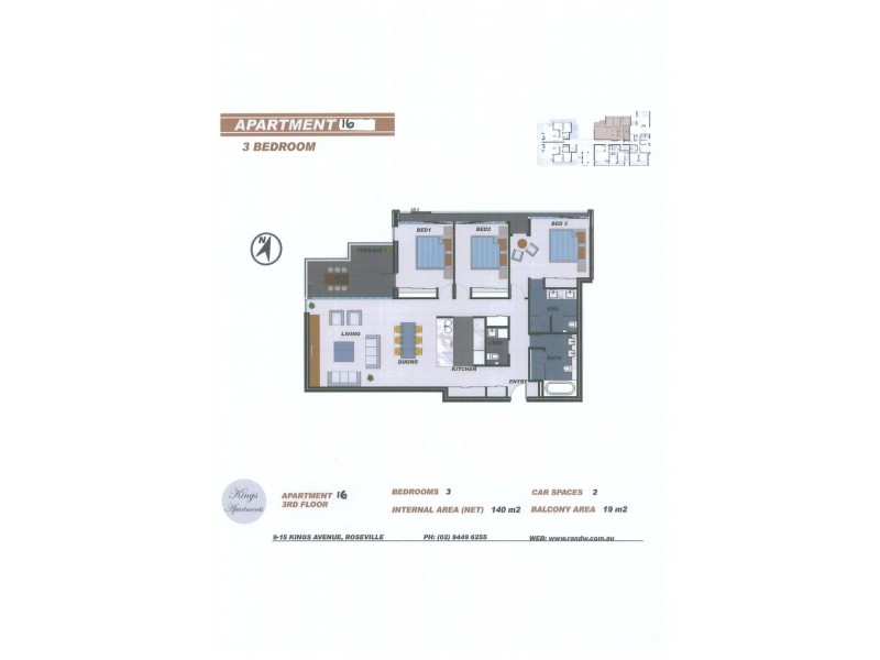 9 – 15 KINGS AVENUE, Roseville NSW 2069