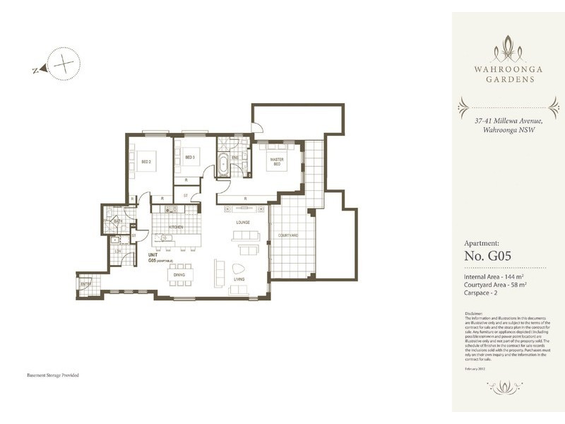 G05/37-41 MILLEWA AVENUE, Wahroonga NSW 2076 Floorplan