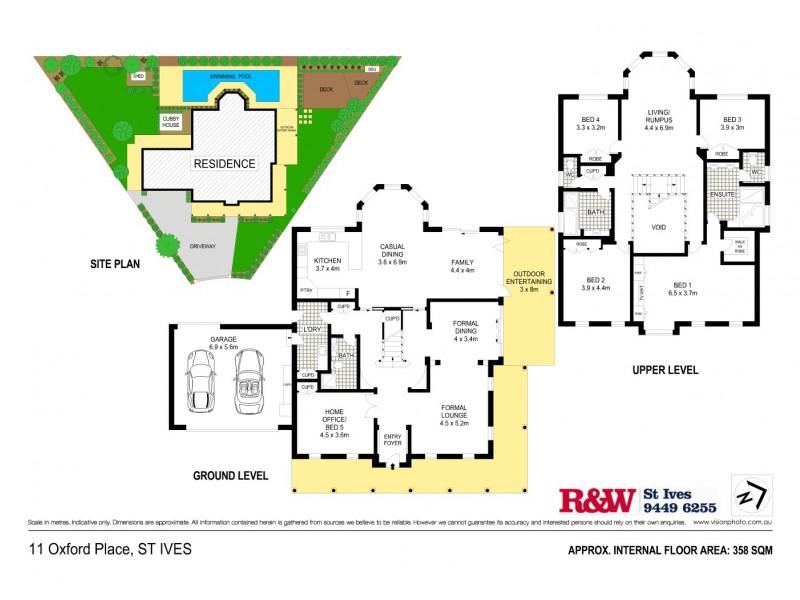 11 Oxford Place, St Ives NSW 2075 Floorplan