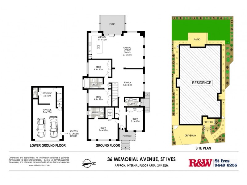 36 Memorial Avenue, St Ives NSW 2075 Floorplan