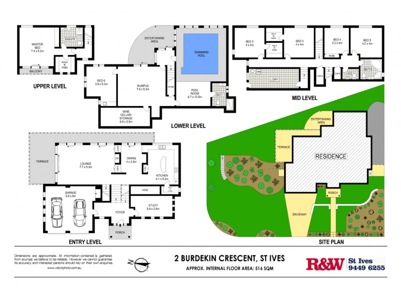 2 Burdekin Crescent, St Ives NSW 2075 Floorplan