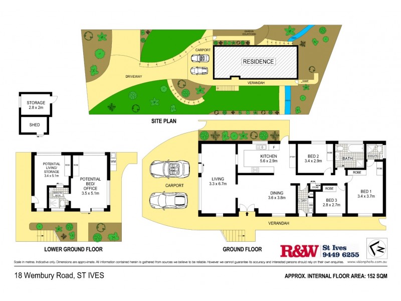 18 Wembury Road, St Ives NSW 2075 Floorplan