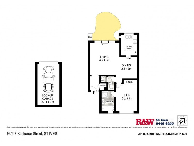93/2-6 Kitchener Street, St Ives NSW 2075 Floorplan