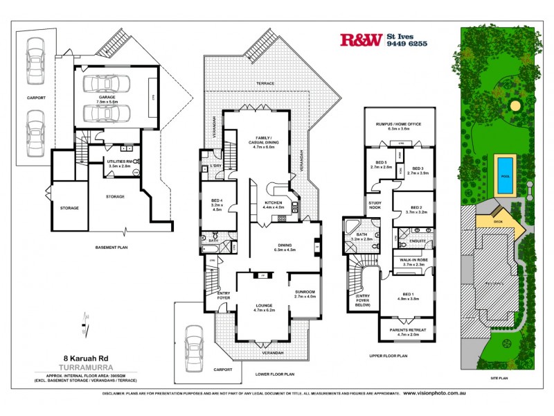 8 Karuah Road, Turramurra NSW 2074 Floorplan