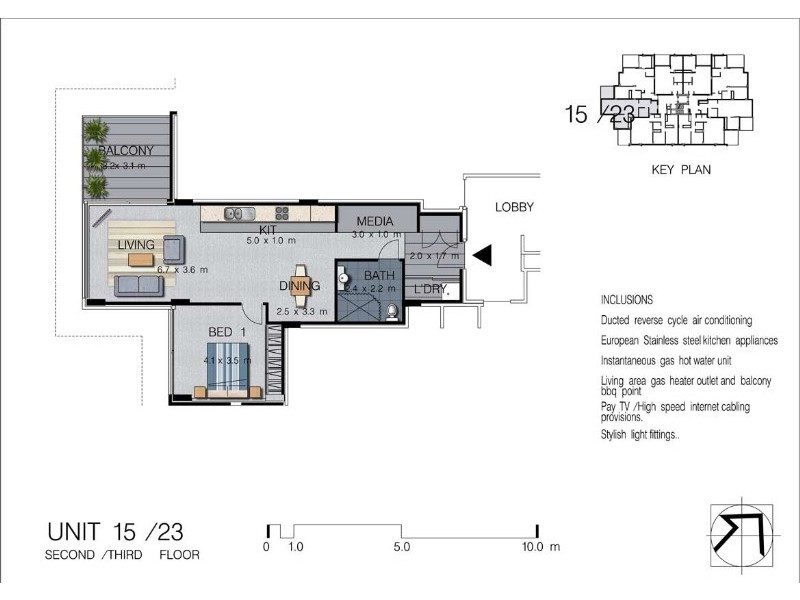 23/2B WOMERAH STREET, Turramurra NSW 2074 Floorplan