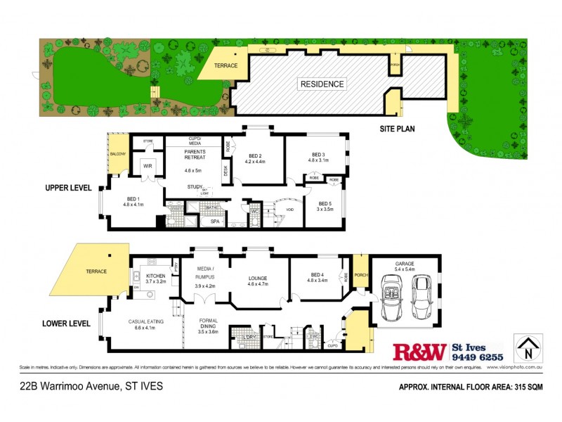 22B Warrimoo Avenue, St Ives NSW 2075 Floorplan