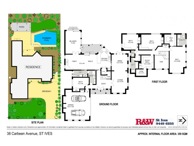 38 Carbeen Avenue, St Ives NSW 2075 Floorplan