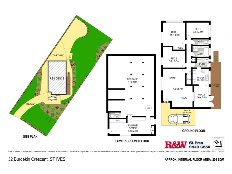 32 Burdekin Crescent, St Ives NSW 2075 Floorplan