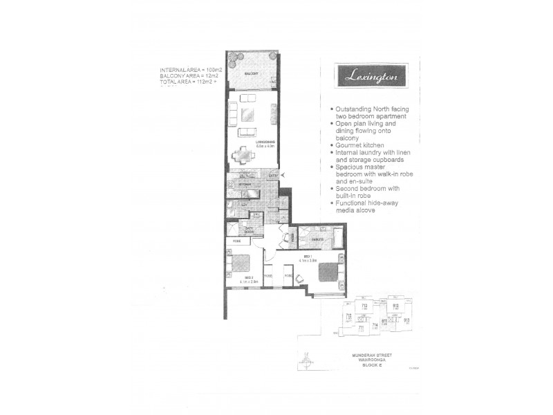 621/2C Munderah Street, Wahroonga NSW 2076 Floorplan