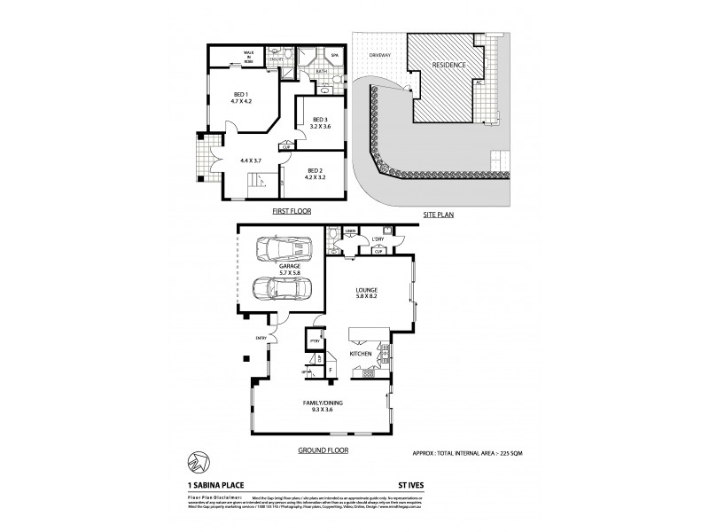 1 Sabina Place, St Ives NSW 2075 Floorplan